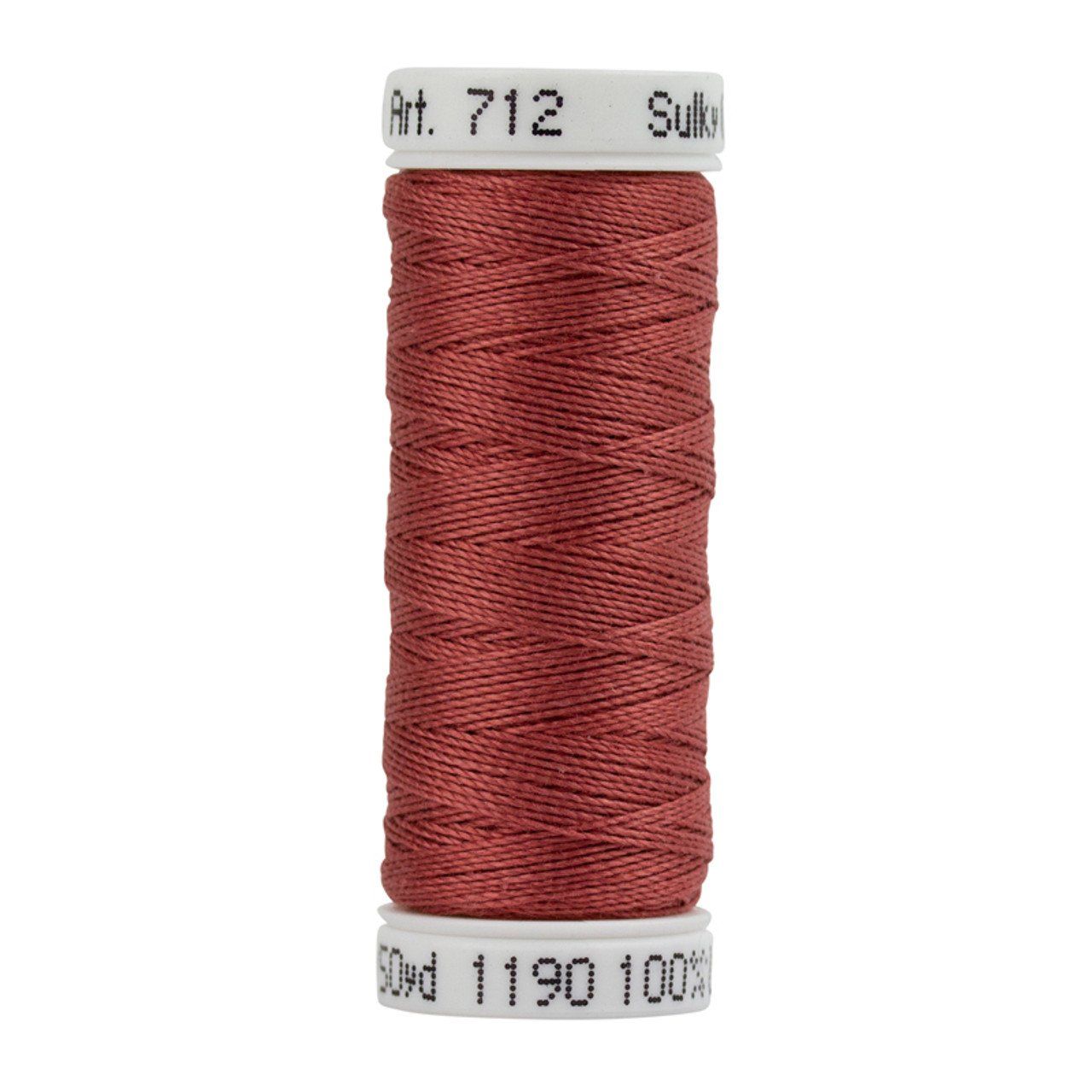 Sulky 12 wt Cotton Petites 50yd Medium Burgundy