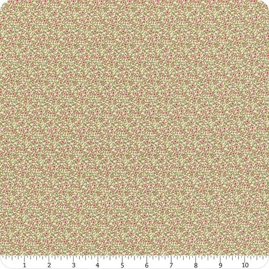Tilda Brie Basics Green Quilting Cotton