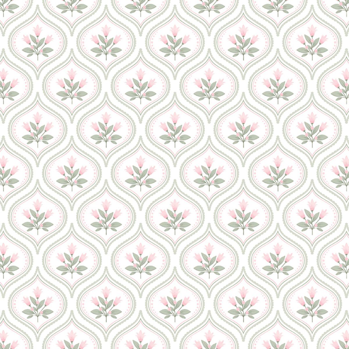Sweet Woodland Petal Dreams 3 Wishes Fabric