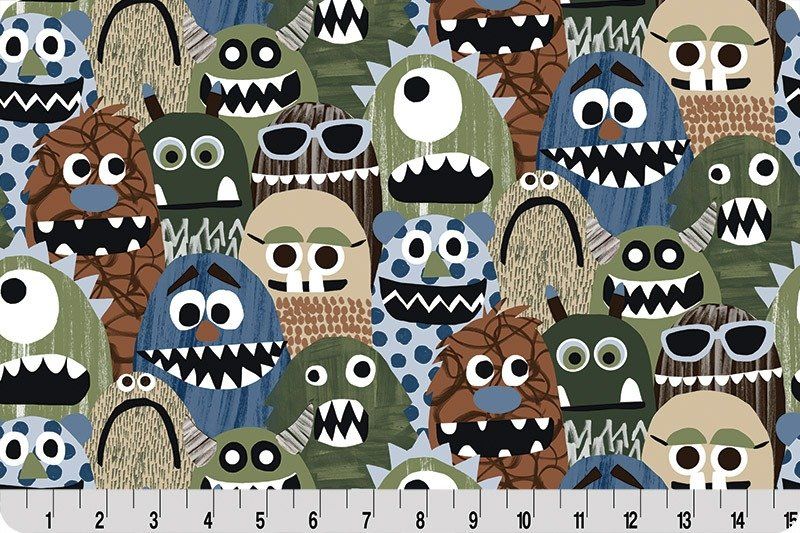 Tickle Monster Digital Cuddle Shannon Fabrics
