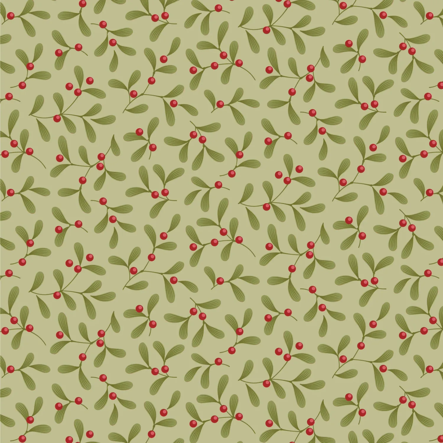 Tilda Mistletoe Pistachio Merry Little Christmas