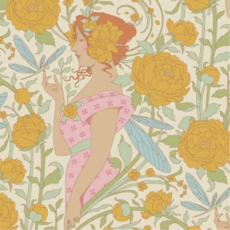 Tilda Songbird Aubrey Mustard