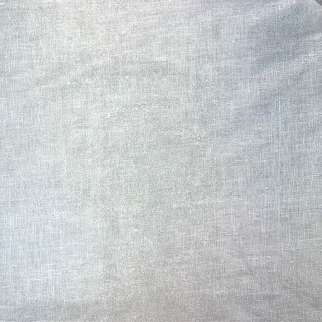 Troy Italino Silver on Ivory 100% Linen Midweight fabric