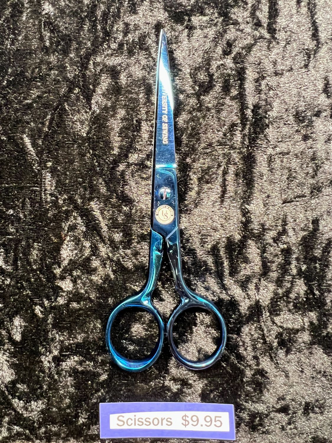 University of Sewing Blue 4.5" Embroidery Scissors