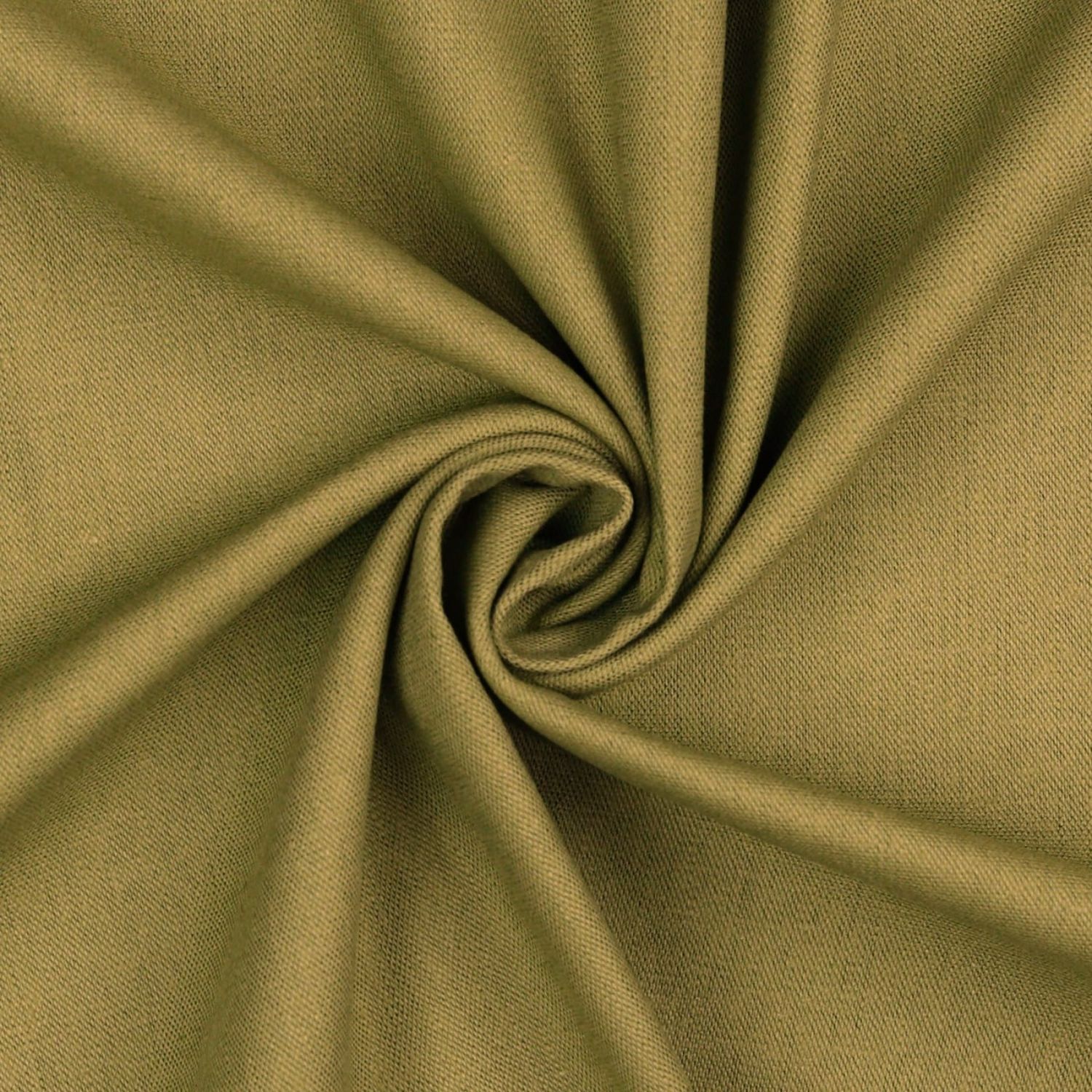 Verhees Stretch Linen Viscose Moss Green fabric