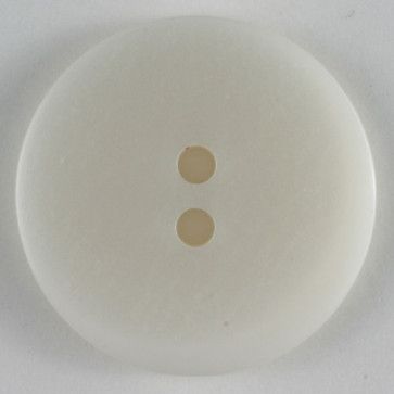 White Fashion Button 15mm