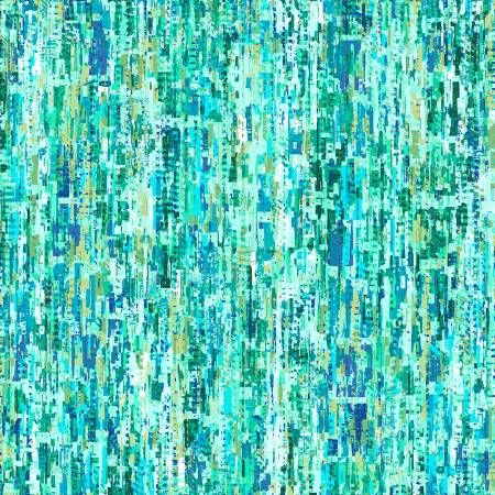 Turquoise Raining Confetti Pearlescent Geo Pop Pearl