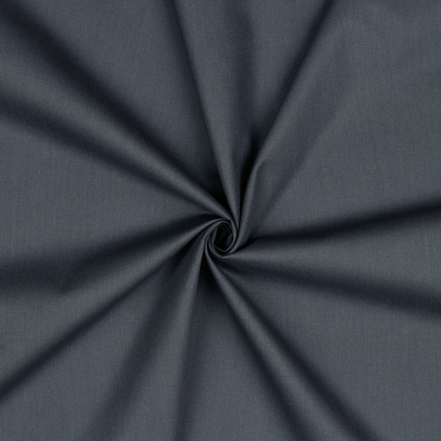Verhees Cotton Poplin Solid Dark Grey