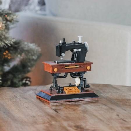 Vintage Sewing Machine "Lego" Building Block Set Sallie Tomato