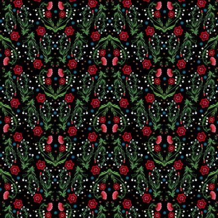 Victorian Garden Black Nocturnal Creatures FS