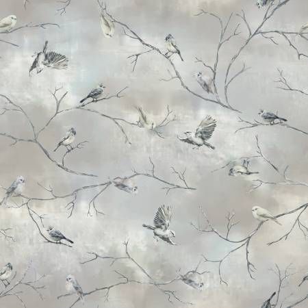Winter Whisper Cloudy Snowbirds Windham