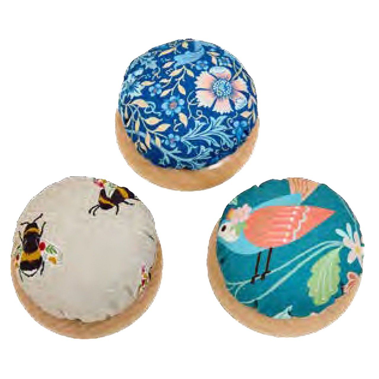 Wooden Base Pincushion 1 pc