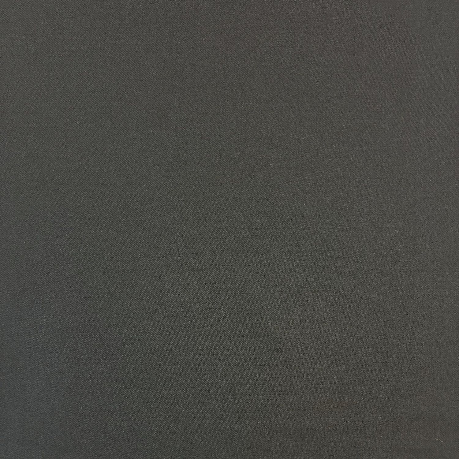 Wool Blend Stretch Saxony Black 60"