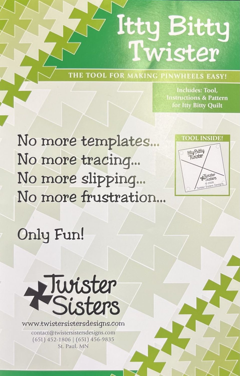 Twister Sisters Itty Bitty Twister Ruler