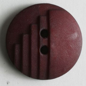 Wine Red Fashion Button 18mm