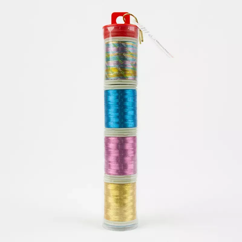 Wonderfil Spotlite Metallic Thread Variegated 4 pcs