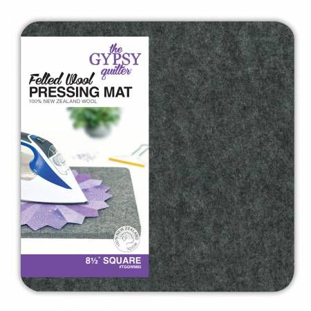 Wool Pressing Mat 8-1/2in x 8-1/2in x 1/2in Thick