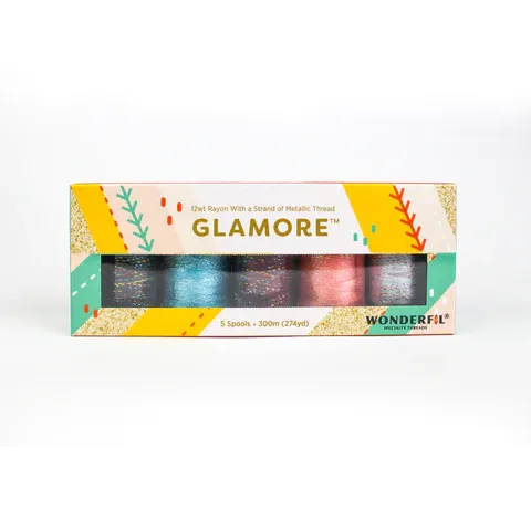 Wonderfil GlaMore Thread Pack Simply Elegant