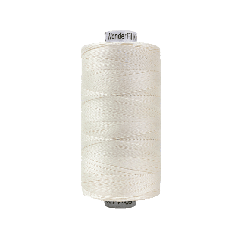 Wonderfil Konfetti 1000m 50wt Double Gassed Egyptian Cotton Thread Pearl