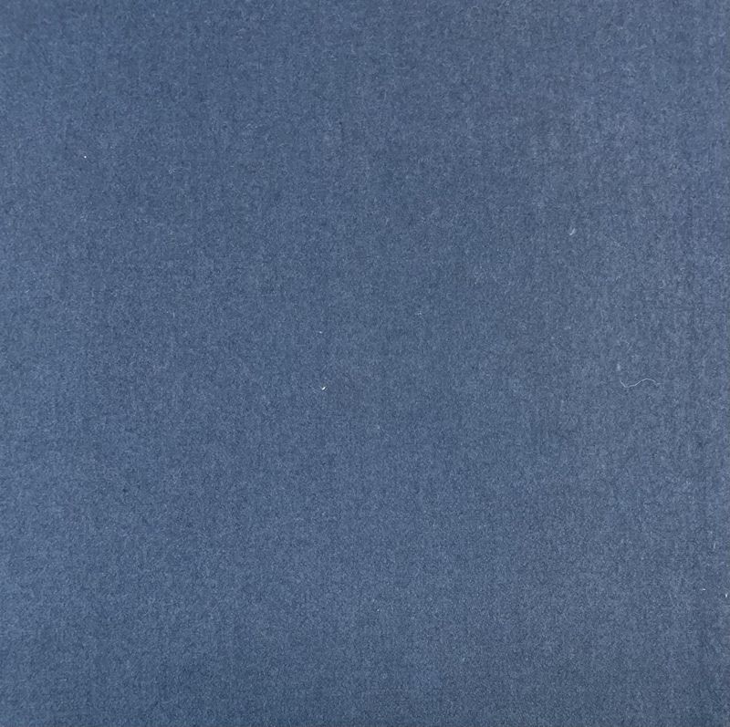 Wool Coating Melton Wool/Nylon Steel Blue