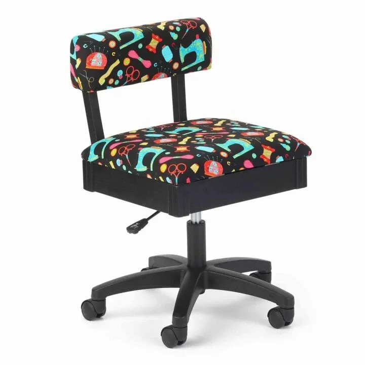 Arrow Chairs: Sewing Chairs with Storage Hydraulic We have many in stock