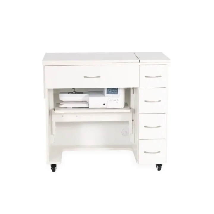 Arrow Alice Sewing Cabinet - Available for Order, Finish: Ash White
