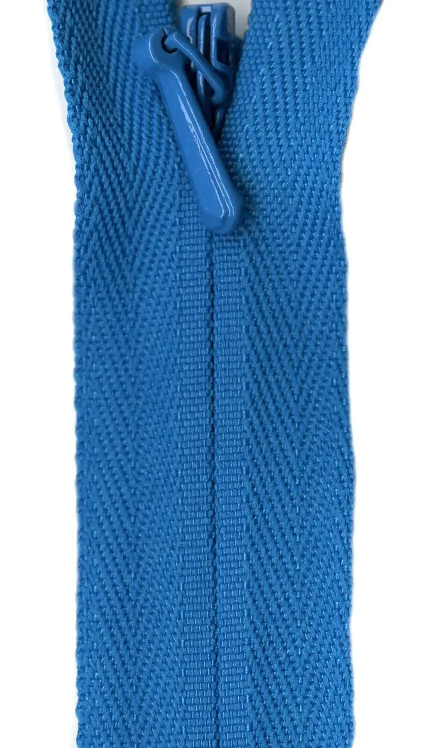 YKK Unique Invisible Zipper 22" Peacock