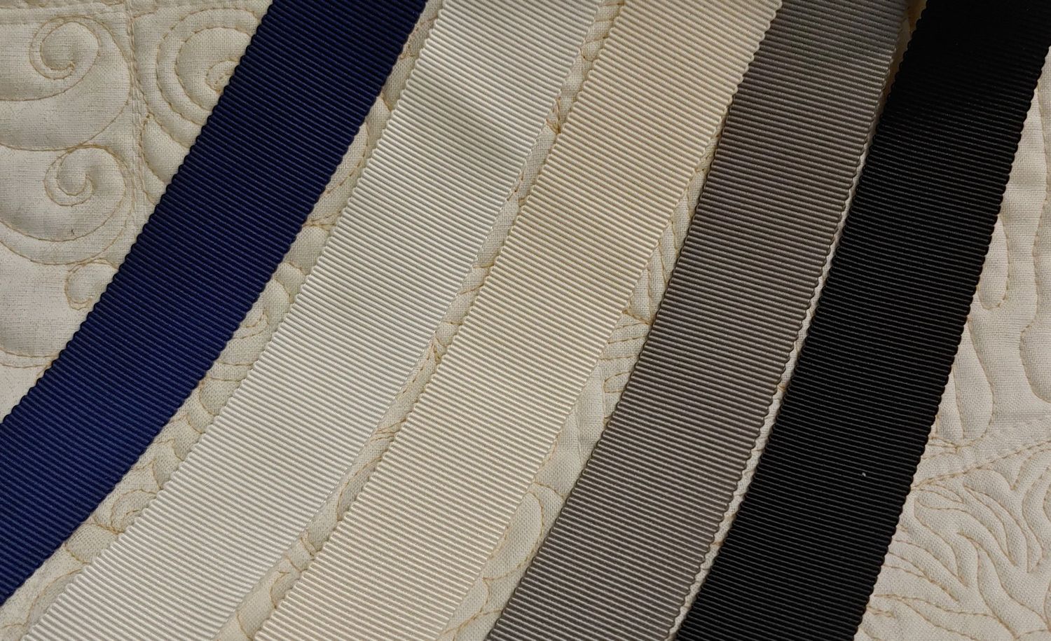 Grosgrain Polyester 7/8" Multi Colors