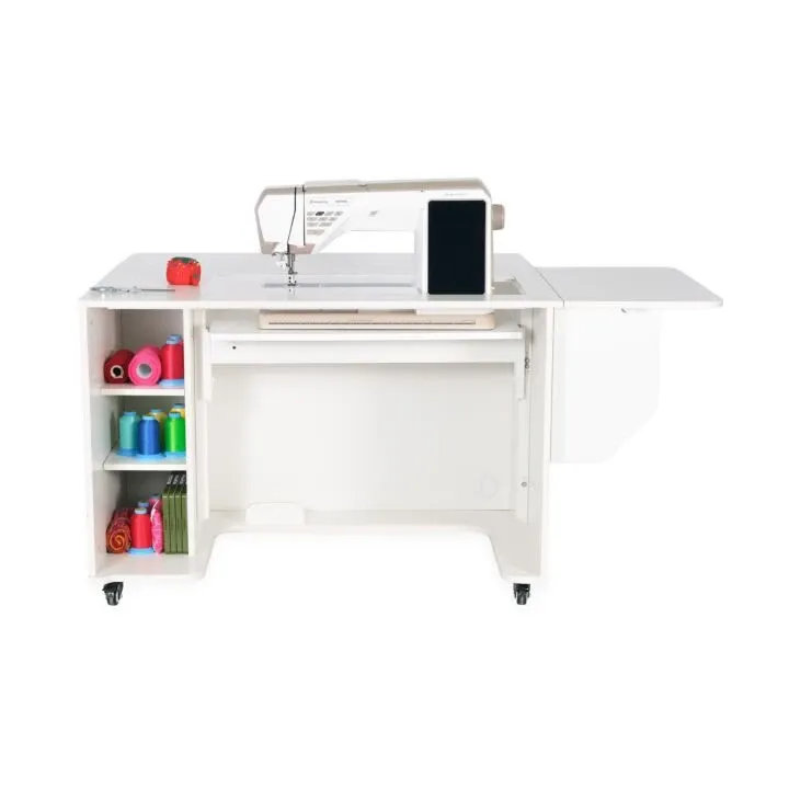 Arrow Melbourne Sewing Cabinet - Available for Order, Finish: Ash White Electric