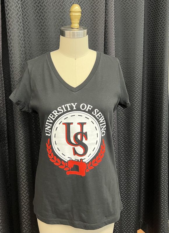 University of Sewing Teeshirt Black