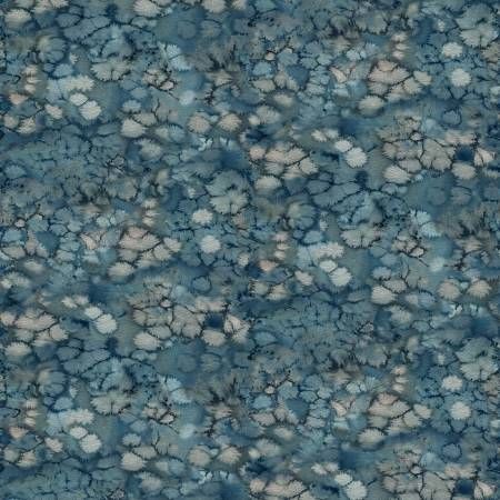 Frost Frosty Watercolor Dark Teal P&amp;B Textiles