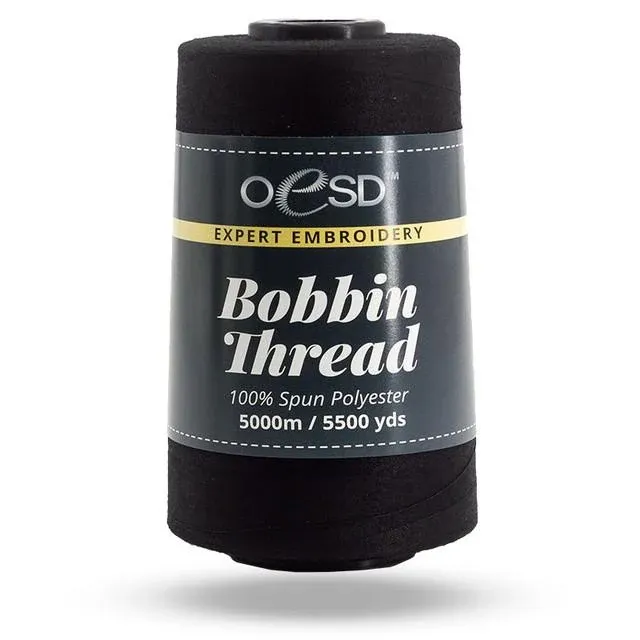 OESD 40 wt Bobbin Thread Black 5000m / 5500 yards