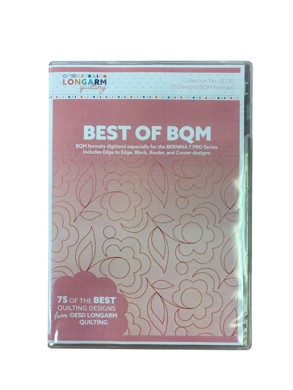 OESD Best of BQM Software 75 Designs for 7 Pro Series BERNINAs