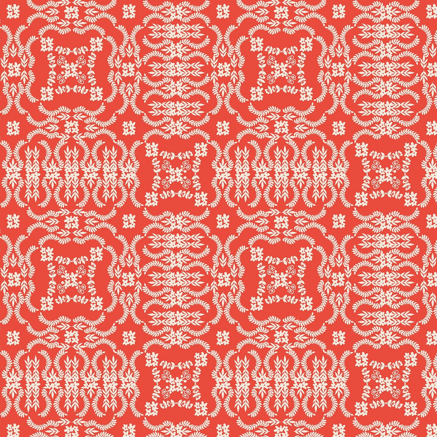 Holiday Classics Gracie Heritage Red Cotton + Steel Rifle Paper Co
