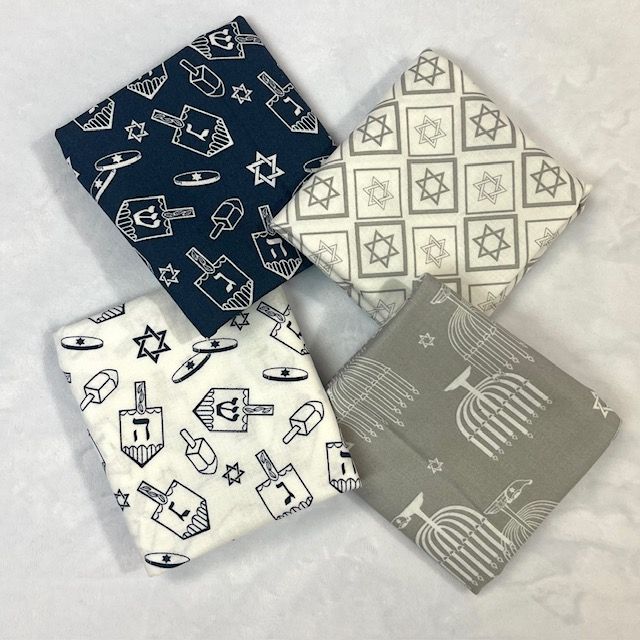 4 pc. 8 Nights 8 Lights Fat Quarter Bundle #1