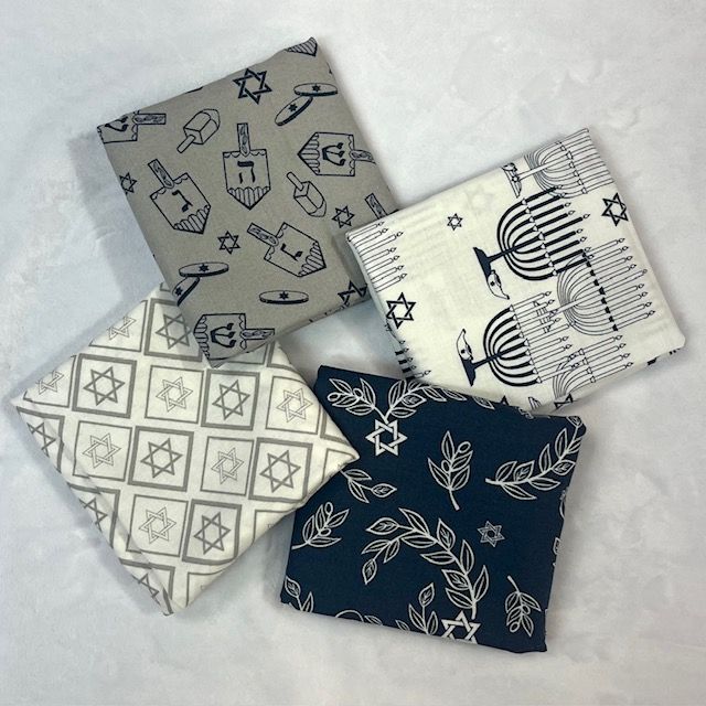4 pc. 8 Nights 8 Lights Fat Quarter Bundle #2