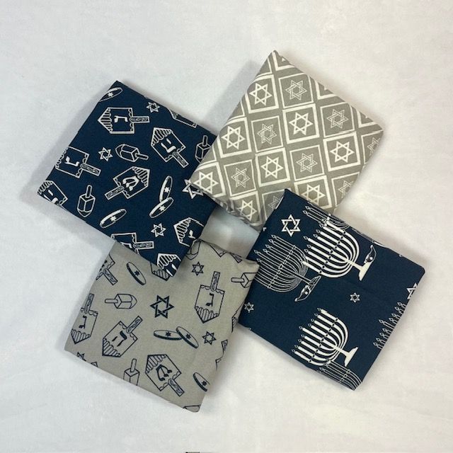 4 pc. 8 Nights 8 Lights Fat Quarter Bundle #4