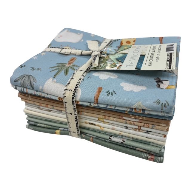 16 pc The Wild Ones FQ Bundle RK Quilting Cotton