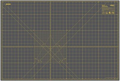 OLFA 24" x 36" Rotary Cutting Mat Gray