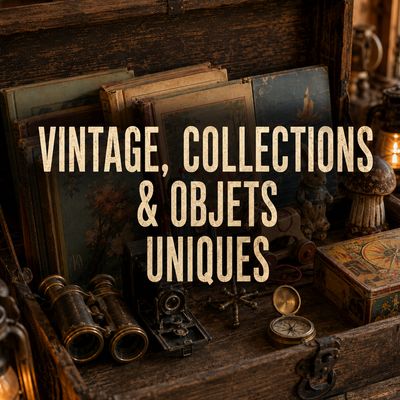 Vintage, collections &amp; objets uniques