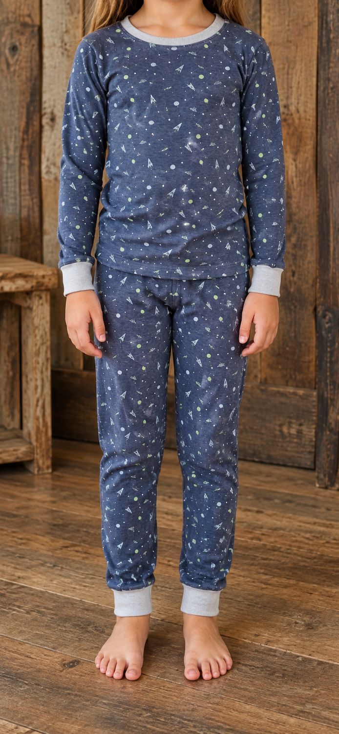 Pyjama de l'espace | Unisexe | 6 ans