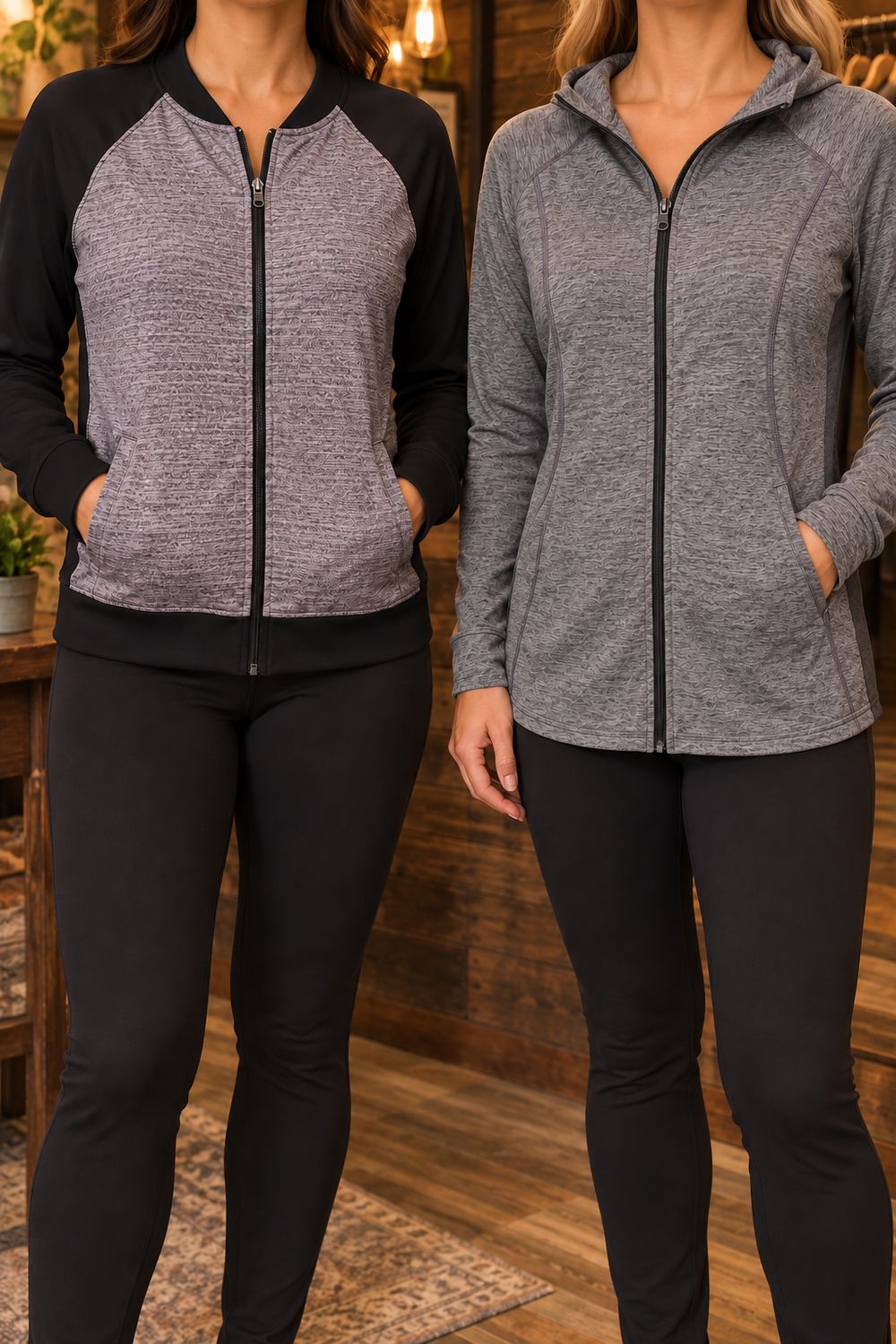 Lot de 2 vestes de sport Tuff Athletics | Femme | Medium