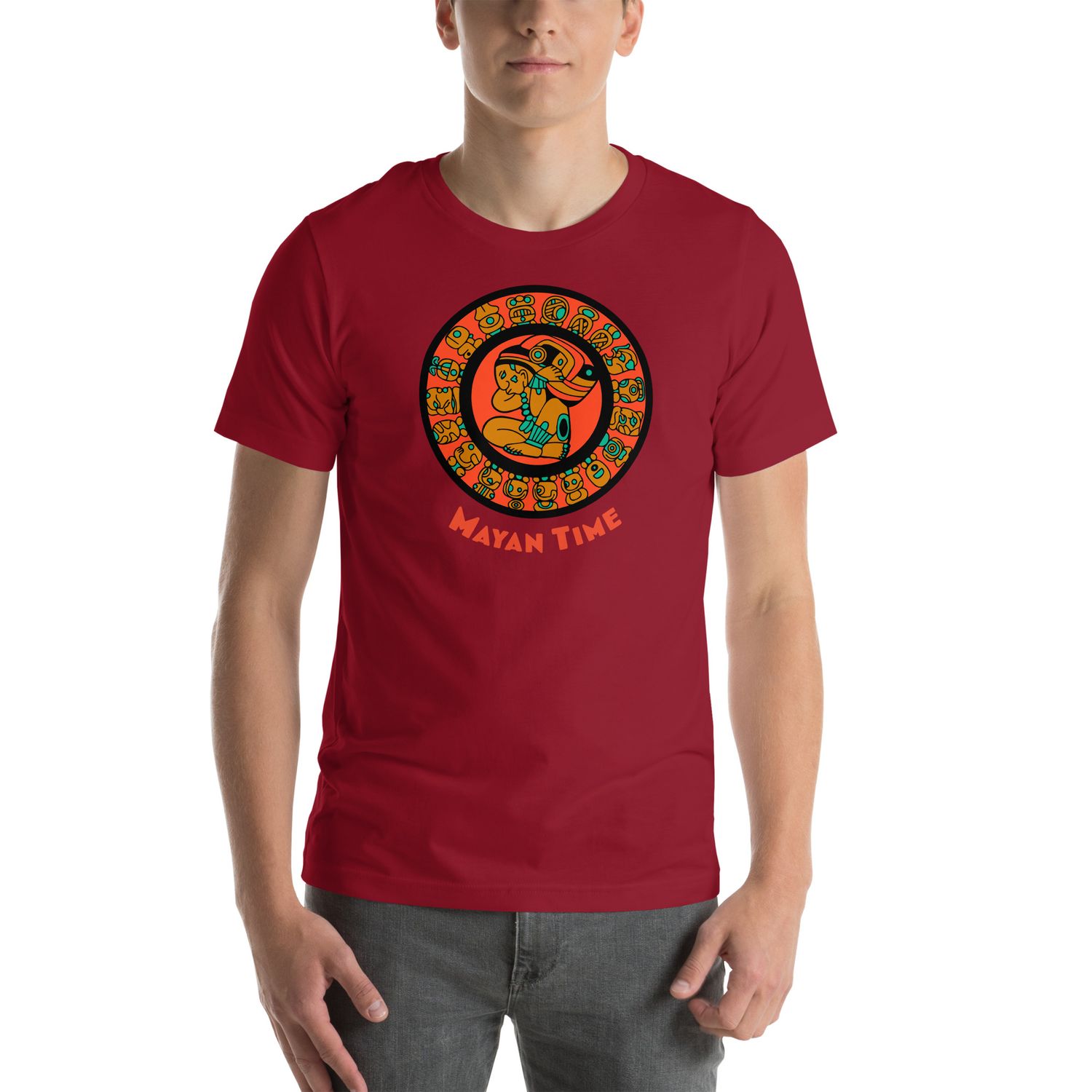 Mayan Time Tracking, Astronomy &amp; Mathematics to the MAX! Unisex t-shirt design