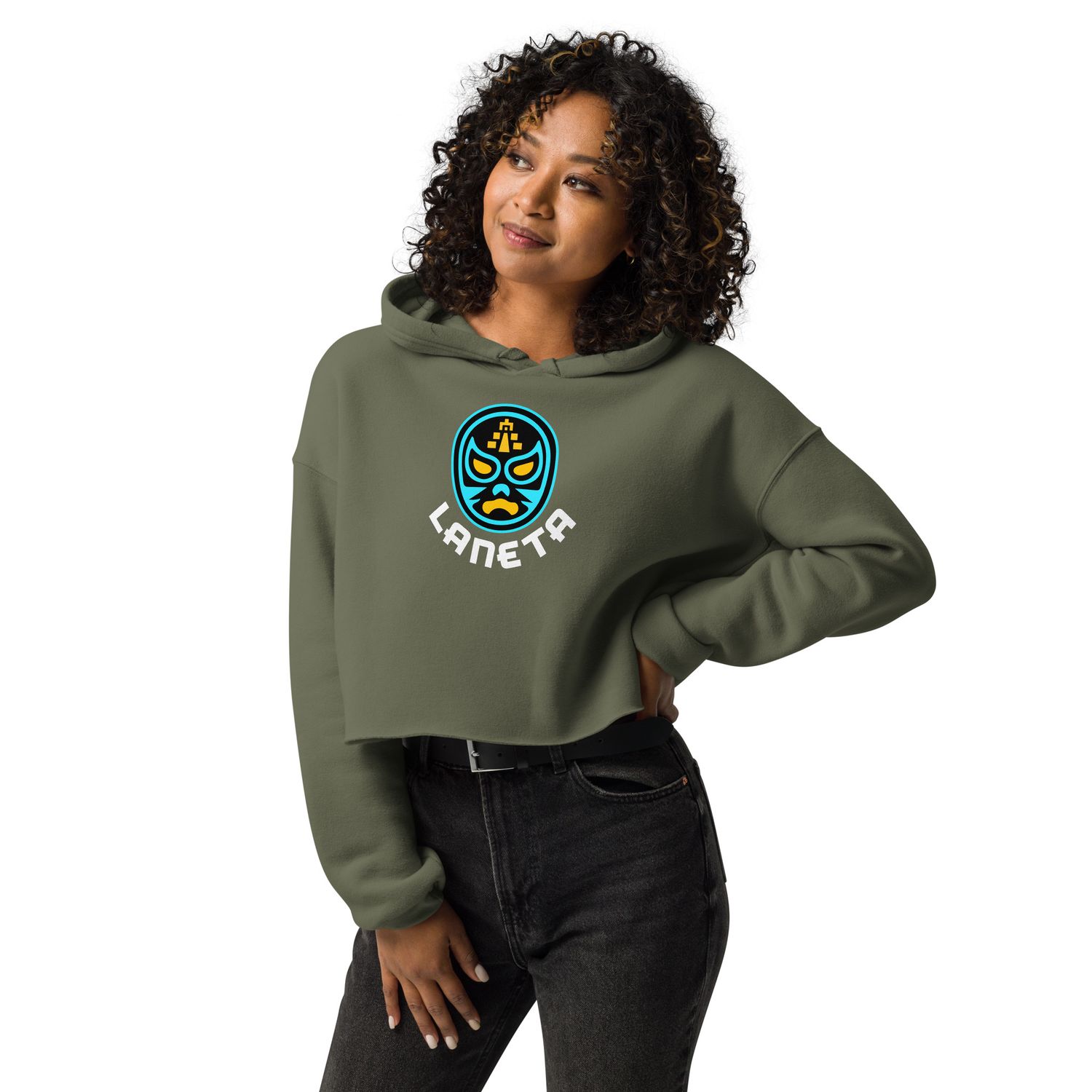 LaNeta, Lucha Libre Cropped Hoodie
