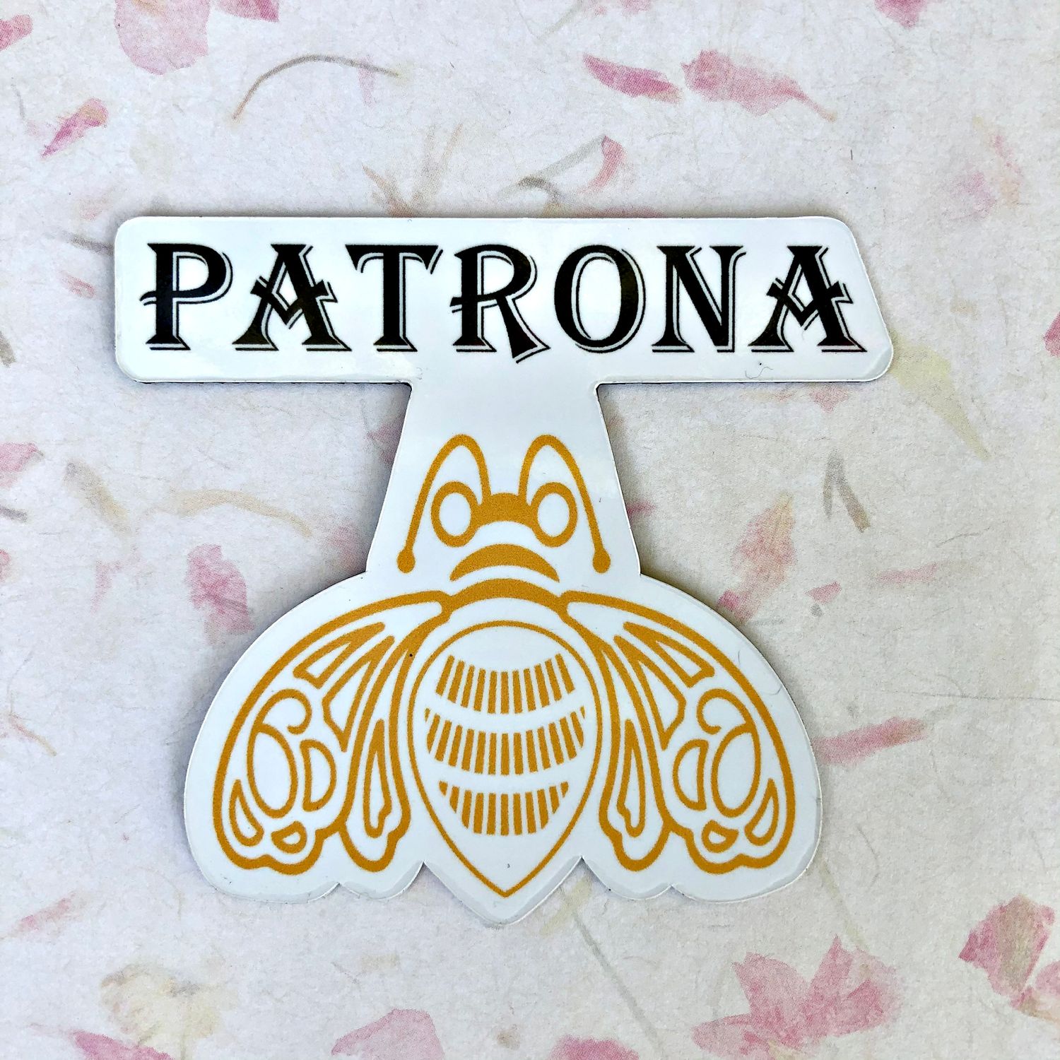 Funny Tequila Magnet, Patrona Bumble Bee Female Boss Gift