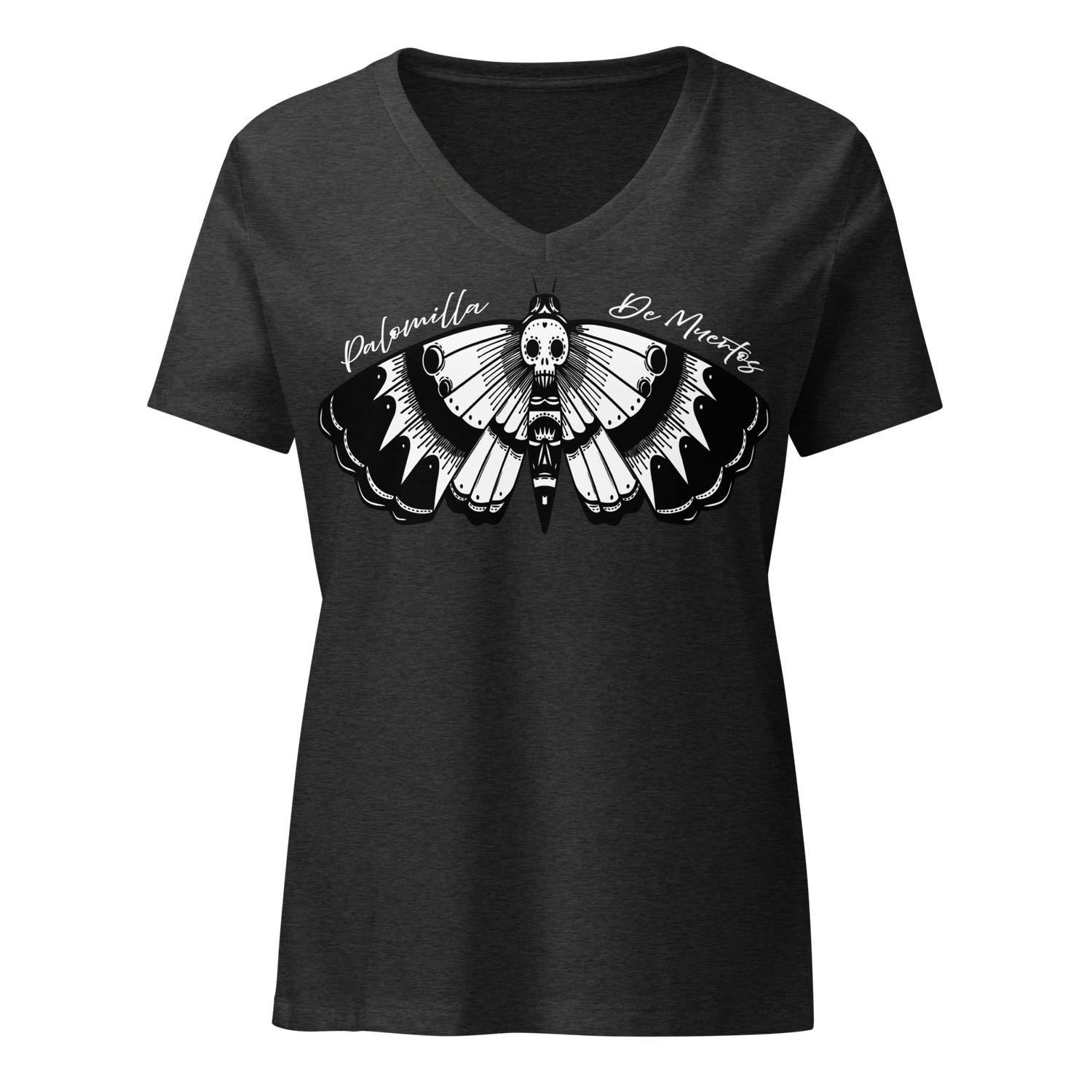 Palomilla de Nuertos, women’s relaxed v-neck t-shirt