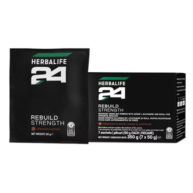 Rebuild Strength pokar súkkulaðibragð 350 g (7 x 50 g)