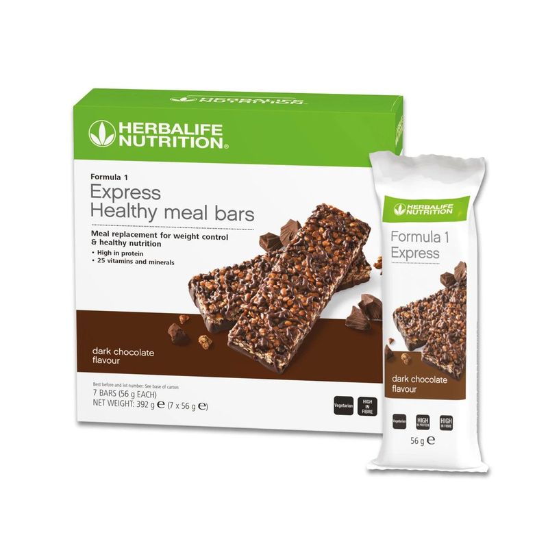 Formula 1 Express máltíðarstangir - Súkkulaði (7 stykki)