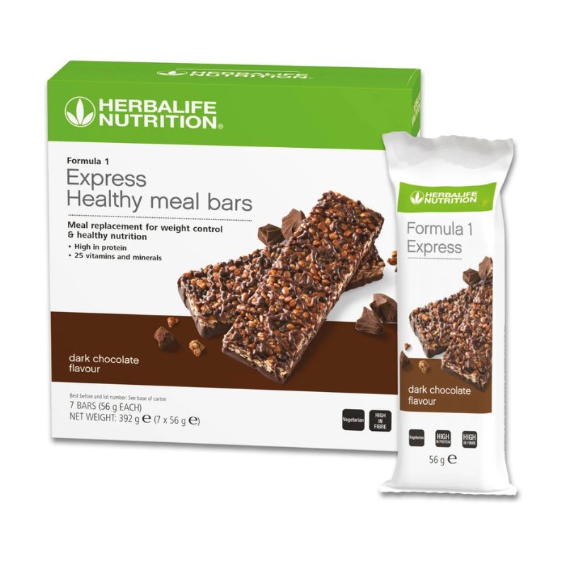 Formula 1 Express máltíðarstangir - Súkkulaði (7 stykki) Formula 1 Express máltíðarstangir - Súkkulaði (7 stykki)