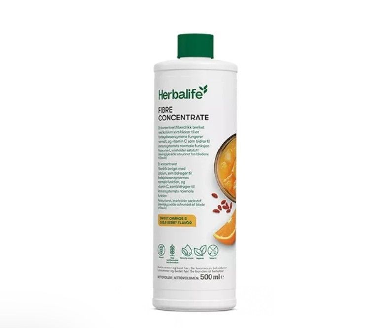 Fibre Concentrate - Trefjaþykkni með sæt appelsínu og gojiberjabragði (500ml/33 skammtar í flösku)